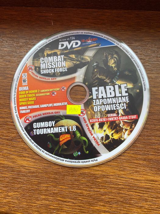Fable: Zapomniane opowieści i Combat Mission Shock Force + 1 [PC]