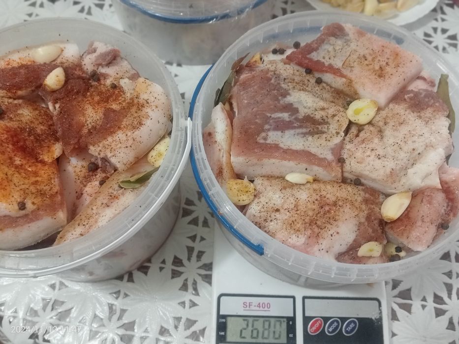 Продам сало домашнє смалене соломою