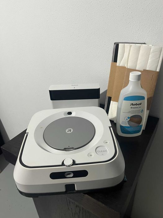 Esfregona automatica I ROBOT Mopa Braava Jet M6 com acessórios