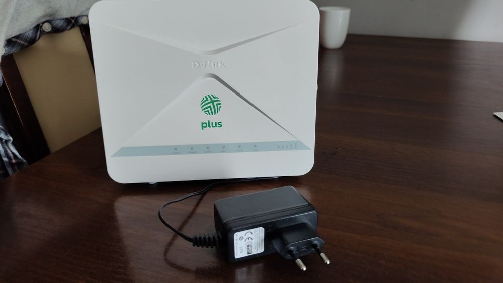 Router D-Link z Plusa