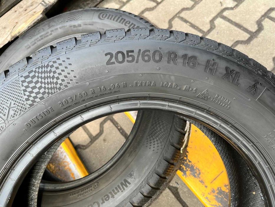 Opony zimowe 2x Continental TS860S 205/60 R16 96H XL DOT21 #3588