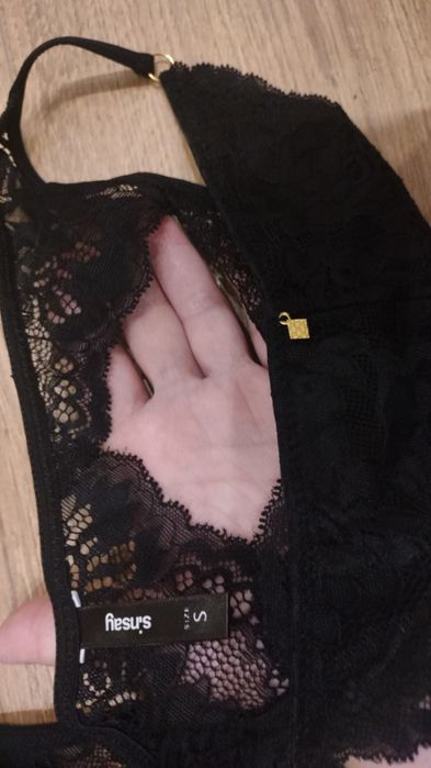 Zestaw 2 sztuki figi damskie czarne nowe rozmiar S