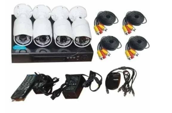 Zestaw monitoring 4 kamery