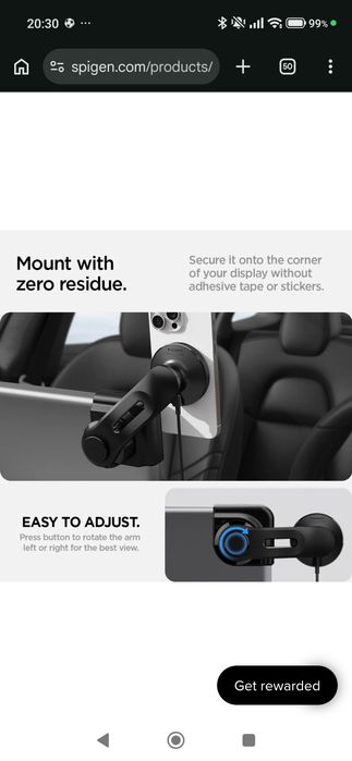 Suporte telemovel para Tesla