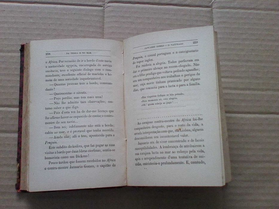 Na Terra e no Mar -  Estudos e Recordações