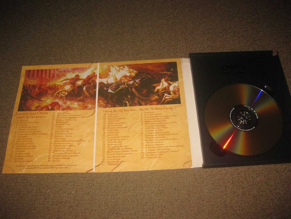 DVD "Ben-Hur" com Charlton Heston/Snapper