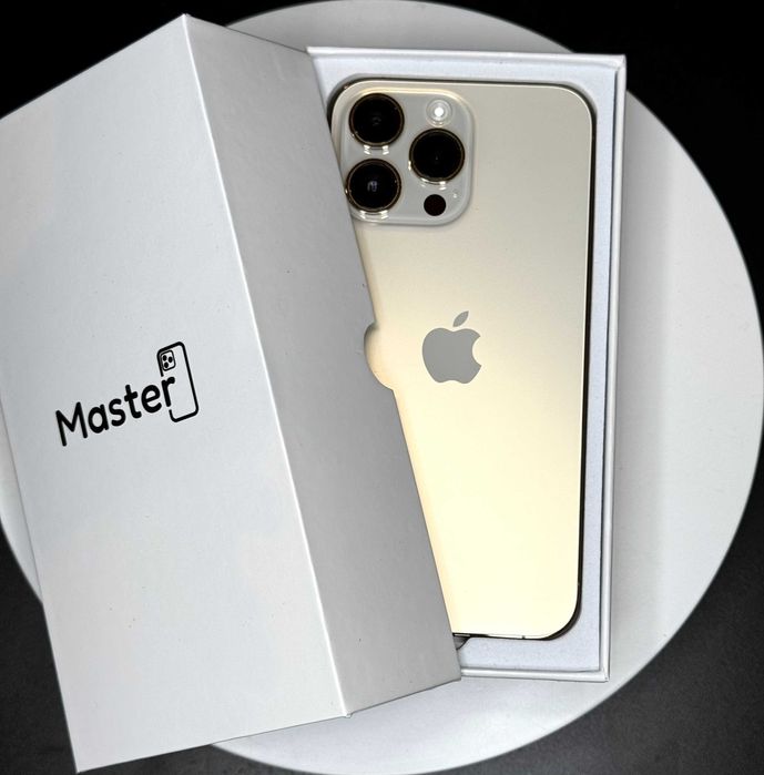 Iphone 14 Pro Max 128GB Gold Jak Nowy 91% Baterii 6msc gwarancji
