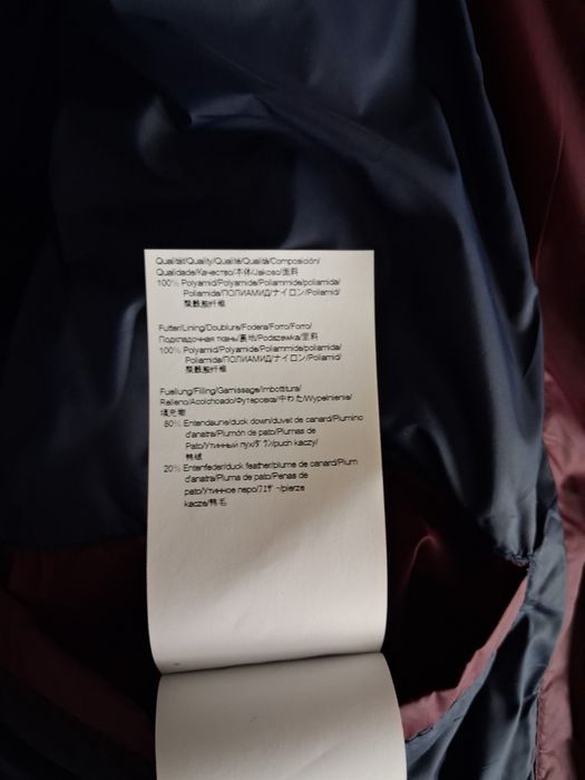 Kurtka męska puchowa Hugo Boss orange r. 50 (L)