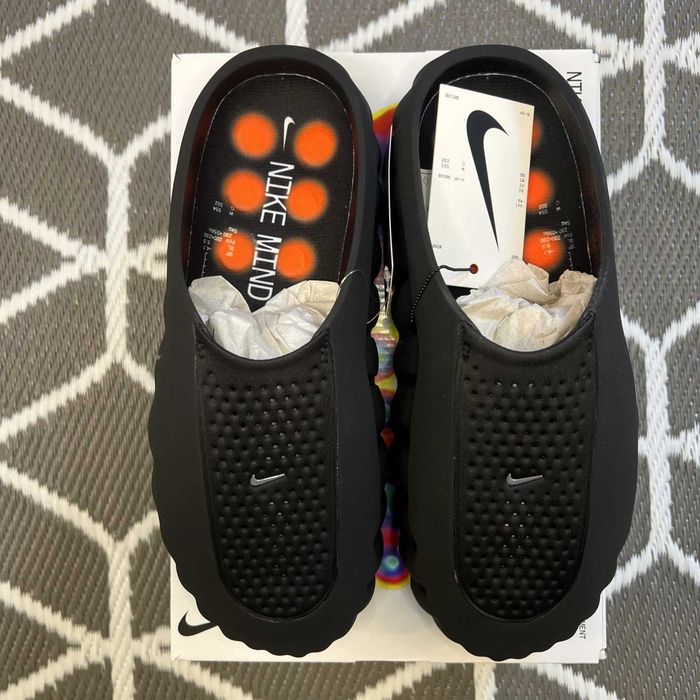 Nike Mind 001 Slide Black Chrome R.43