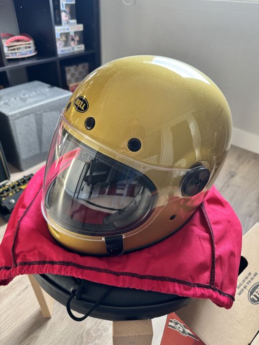 Capacete Bell Bullitt Gold Flake