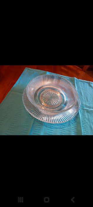 Conjunto de Vidro Prensado