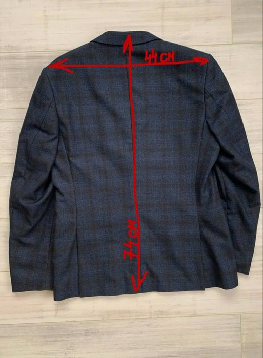 Класичний чоловічий піджак, розмір 50