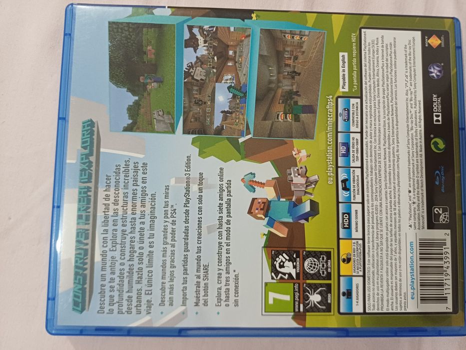 Vendo Minecraft Playstation4 Edition