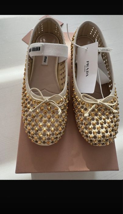 Balerinki Miu Miu 35,5
