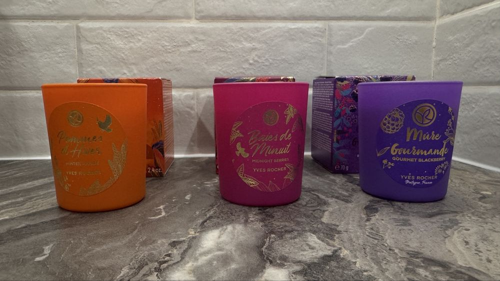 Свеча Yves rocher