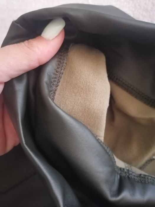 Calças de Napa Cardadas