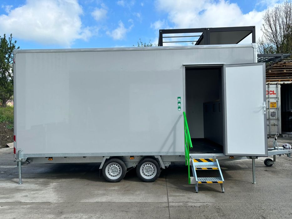 Przyczepa biurowa socjalna przyczepa biuro socjal