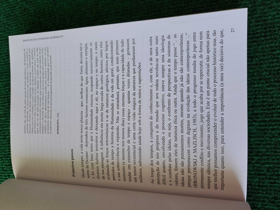 A Condição Humana e os Oceanos - Marcelo de Sousa Vasconcelos