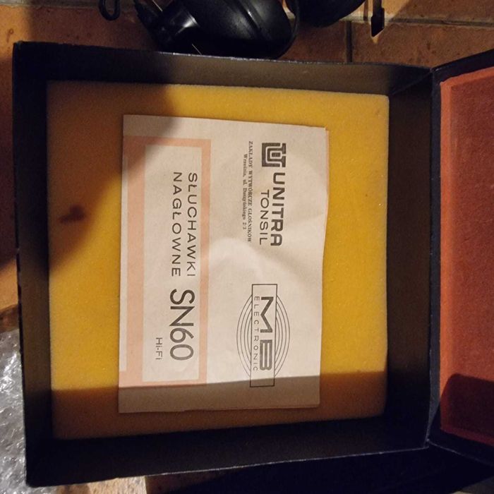 Sprzedam słuchawki Unitra Tonsil SN 60