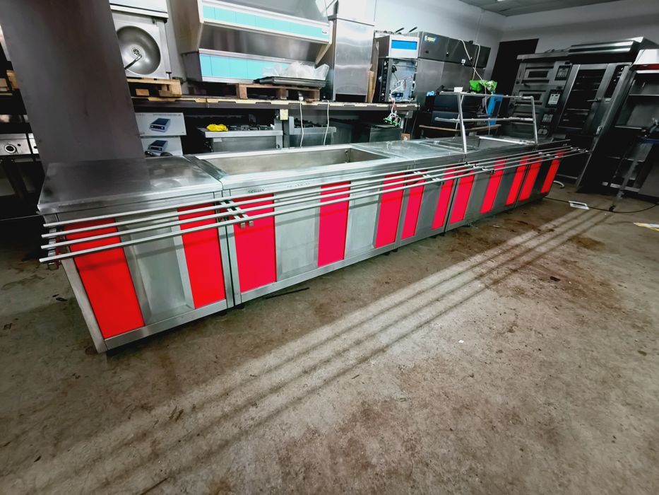 Linha de self service 540cm