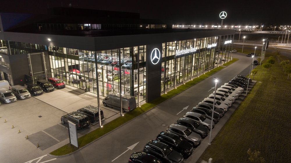 Autoryzowany Dealer Mercedes-Benz Grupa Wróbel top banner