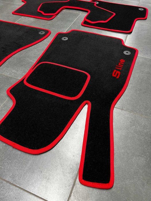 Ворсові коврики для Ауді\ Q4 e-tron\ A6\ A4\ A8\ A7\ Q3\ Q5\ Q7\поліки