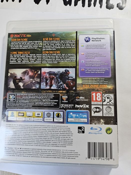 Killzone 3 Sharpshooter Ps3 Playstation 3 Sharp Shooter Karabin Move