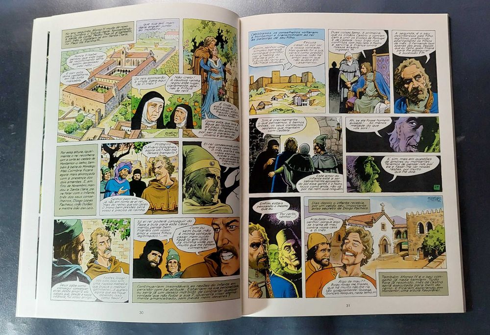 4 Álbuns de Banda Desenhada