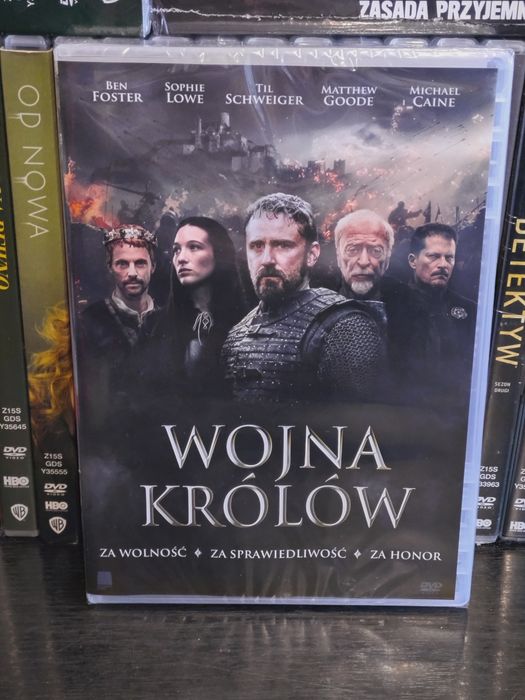 Wojna królów DVD nowy, folia