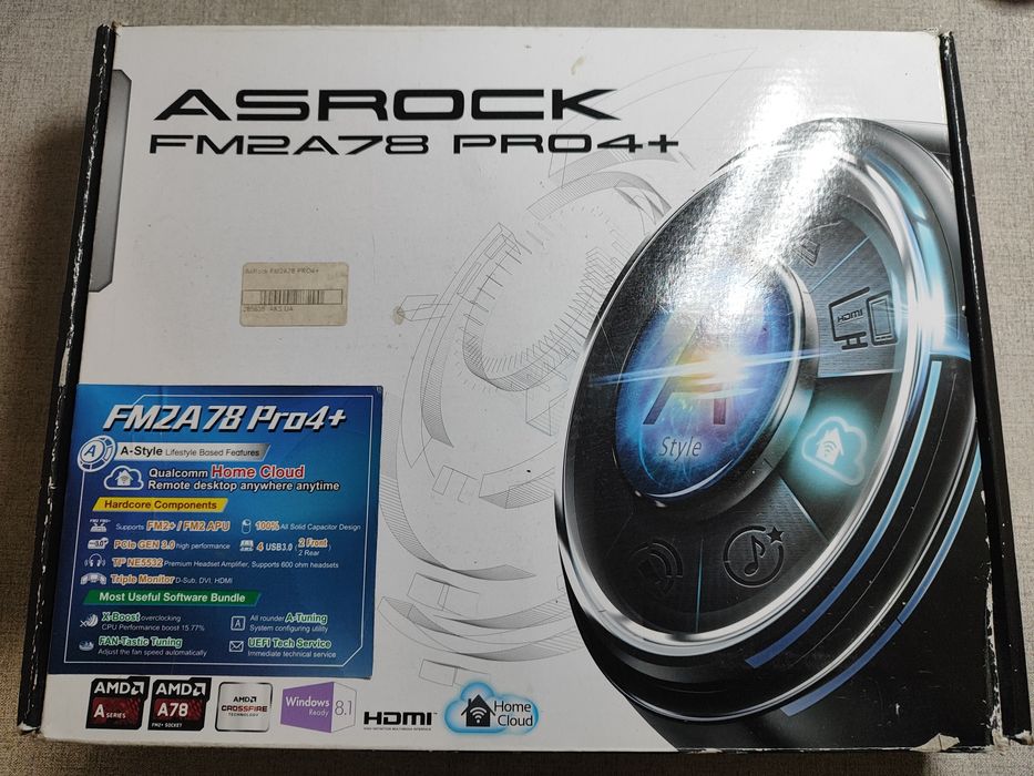 ASRock FM2A78 Pro4+ материнская плата