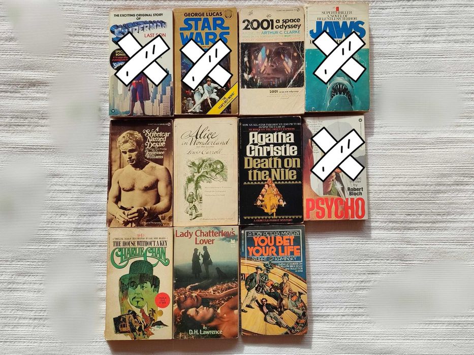 Livros em inglês (êxitos no cinema)