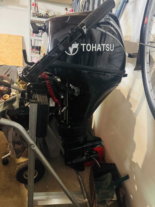 Ponton Kolibri km 360 dsl z silnikiem zaburtowym Tohatsu 9.8 km s