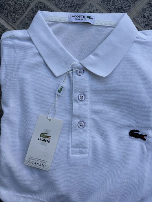 Polo lacoste branco