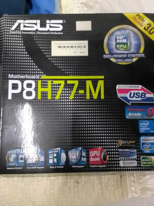 ASUS P8H77-M Motherboard64586293652481120