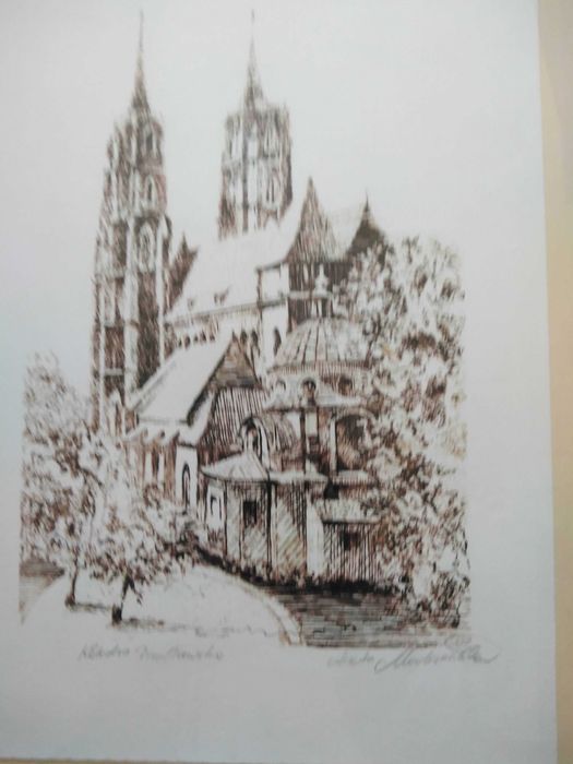 Rycina Wrocław Katedra