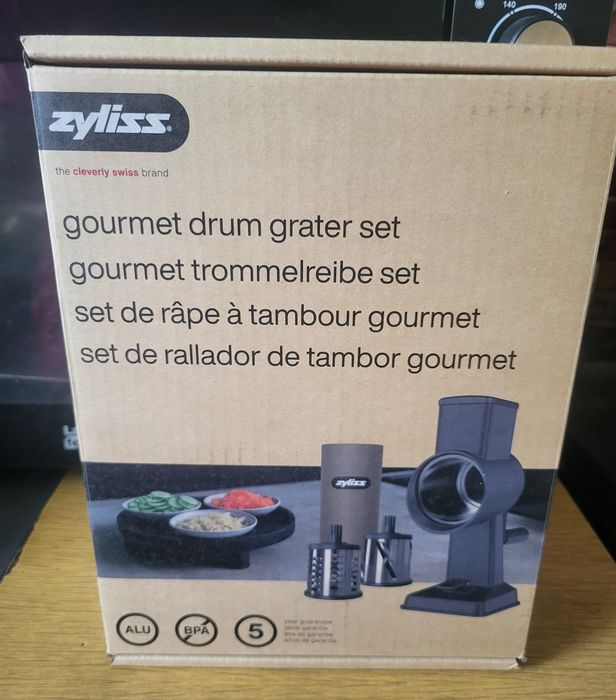 Obrotowa tarka bębnowa zyliss