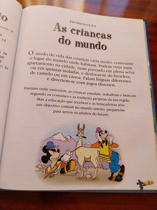 As Crianças do Mundo, livro Disney
