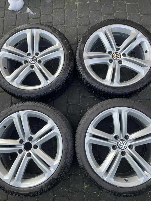 Koła, Felgi aluminiowe 5x112 18' 235/40  Volkswagen CC R-LINE jak nowe
