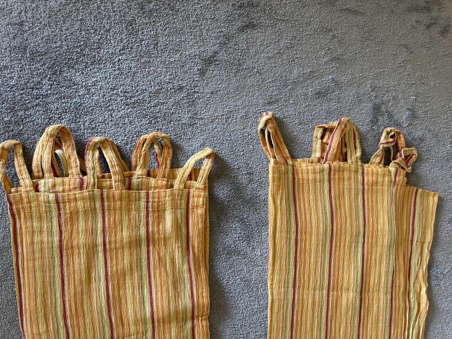 Cortinados às riscas