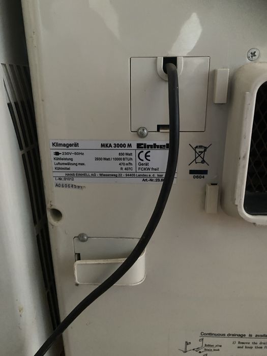 Ar cond portatil só frio