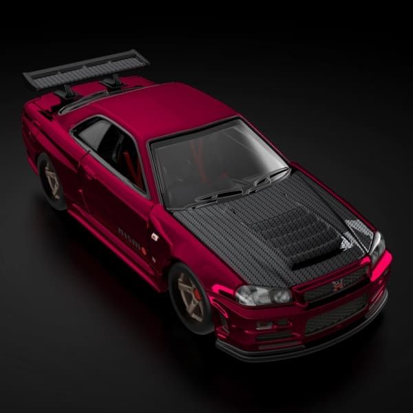 Hot Wheels Nissan Skyline GT-R BNR34 Red Line Club: 2 550 грн