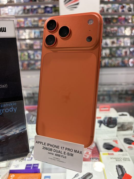 APPLE iPhone 17 Pro Max 256GB  BEZ RAT! Gwarancja