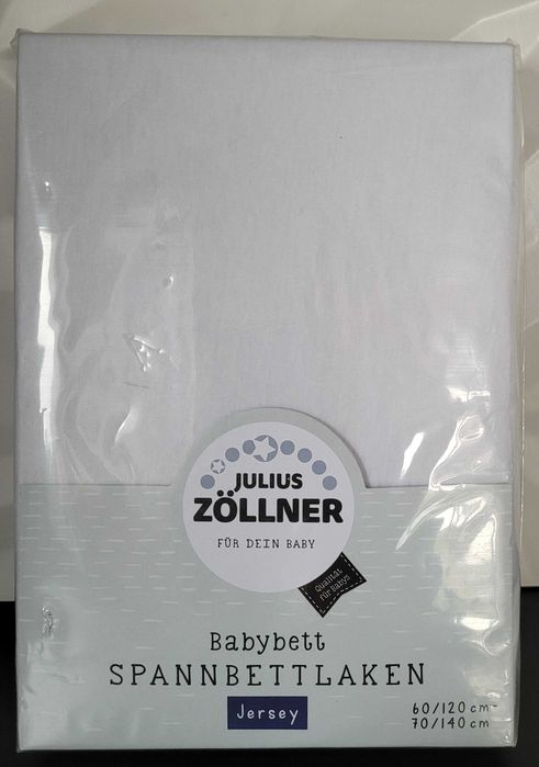 Prześcieradło ZOLLNER Jersey 60/120 cm - 70/140 cm