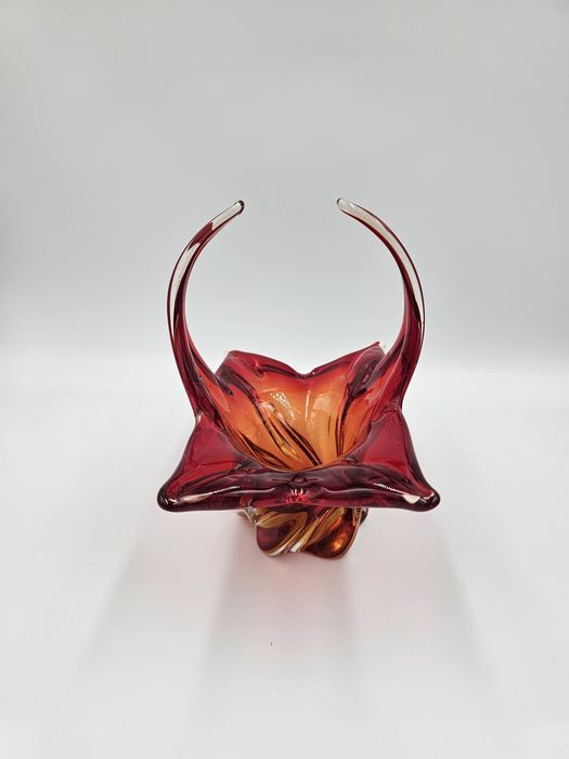 Koszyk Murano Czerwony