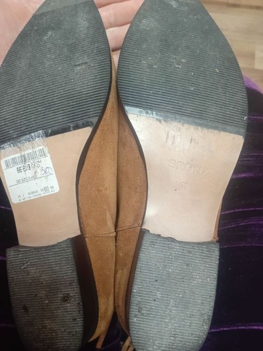 Чоботи казаки ковбойки замша