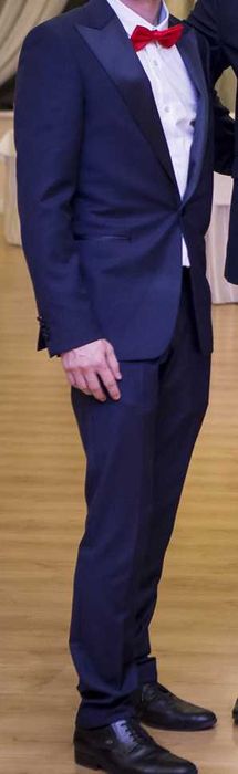 Garnitur Albione S/M granatowy wesele ślub