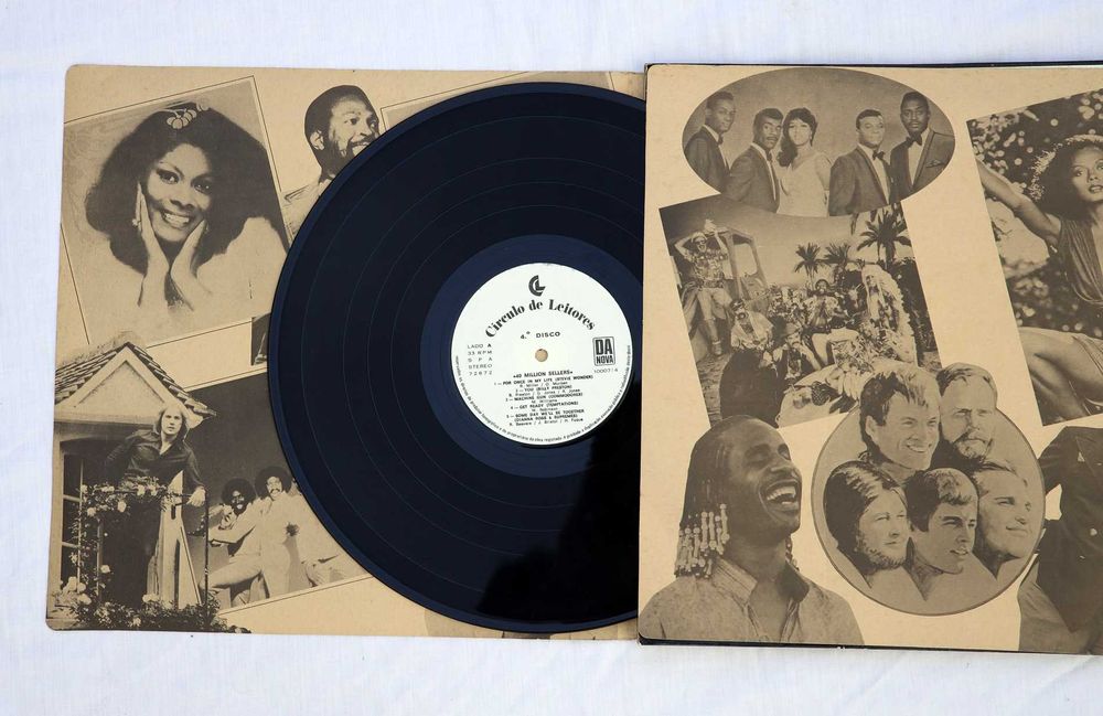 4 Discos Vinil LP 40 Million Selleres muito bom estado