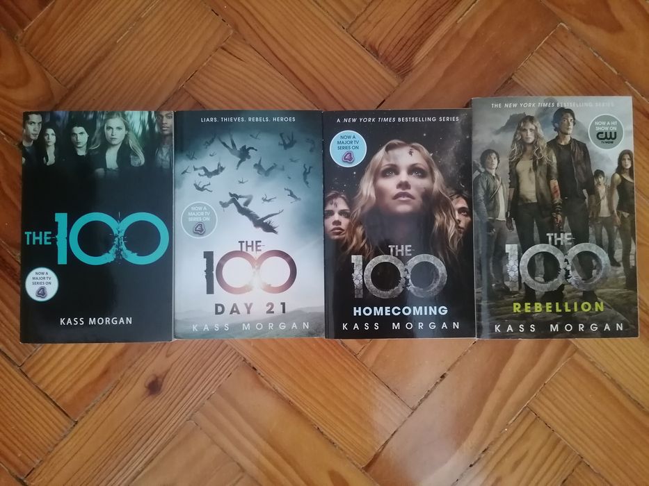 The 100 conjunto de 4 livros