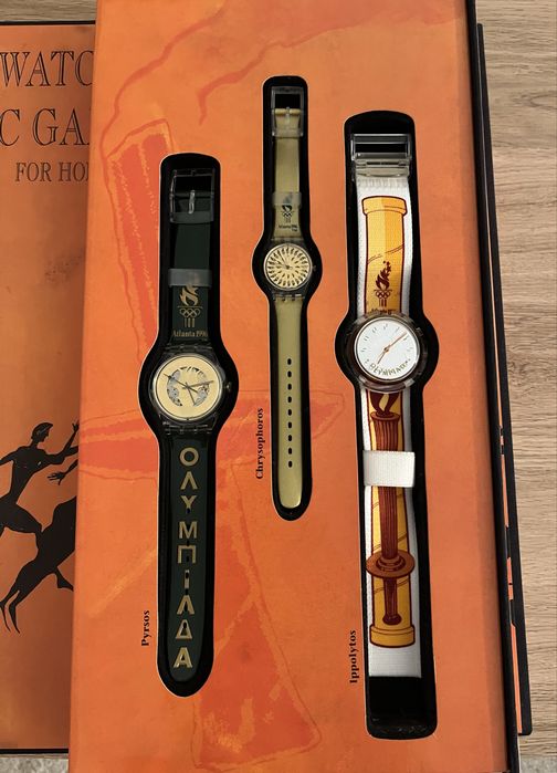 The Swatch Centennial Olympic Games Collection
