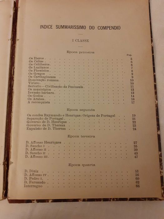 2a edição , Livros escolares antigos de História  1909  e outro de Ing